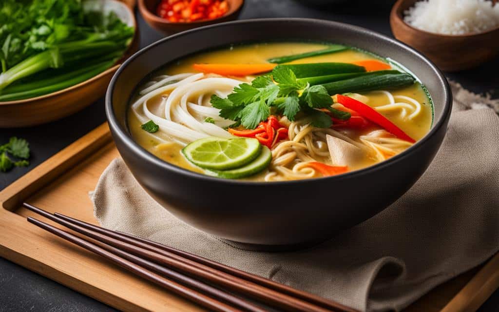 Health Benefits of Lemongrass Coconut Noodle Soup