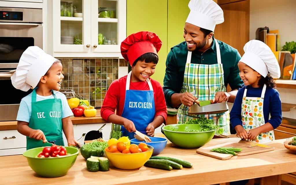Eco-Friendly Family Cooking